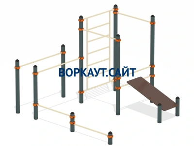 Спортивный комплекс воркаут ВС-43 в Пскове