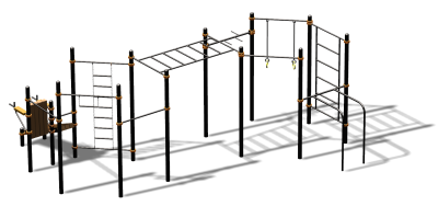 Спортивный комплекс воркаут ВС-86 в Пскове