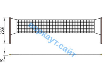 Волейбольные стойки СИО 3515 в Пскове