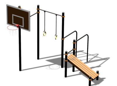 Спортивный комплекс воркаут ВС-143 в Пскове