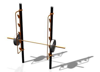 Спортивный комплекс воркаут ВС-84 в Пскове