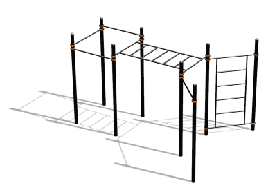 Спортивный комплекс воркаут ВС-117 в Пскове