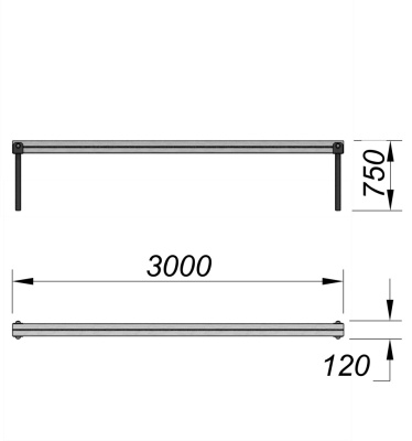 Бум бревно ДСК 3540 в Пскове